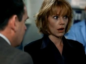 Catherine Willows shocked