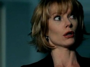 Catherine Willows outraged