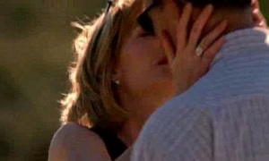 Catherine Willows kiss